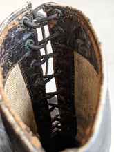 Load image into Gallery viewer, 1910s Black Lace Up Boots | Approx Sz 8