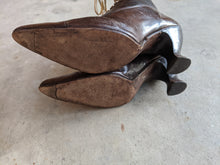 Load image into Gallery viewer, 1910s-1920s Brown Lace Up Boots | Approx Sz 7