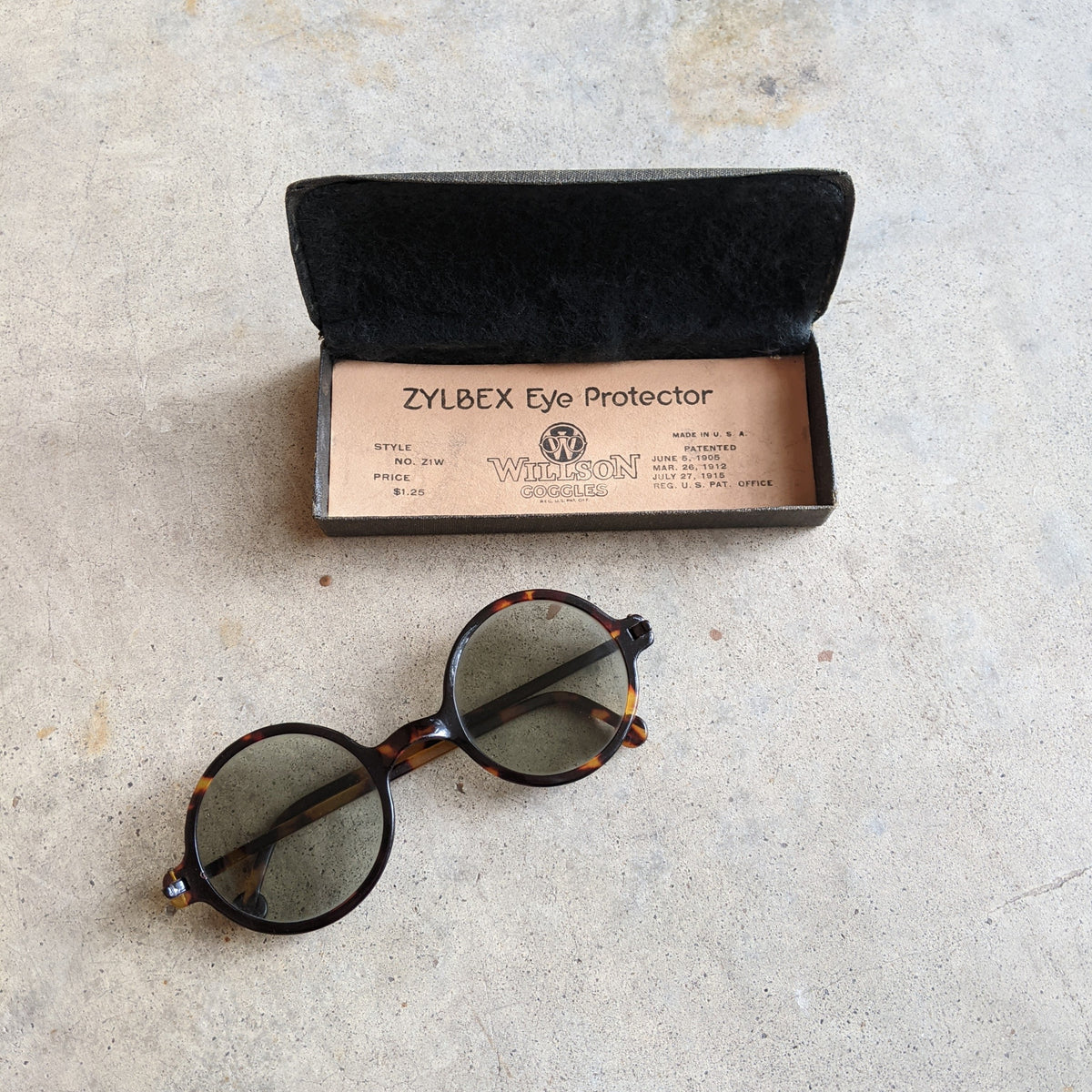 小物 Willson Safety Ful Vew Round RARE: Vintage WILLSON Welders Safety Goggles sunglasses