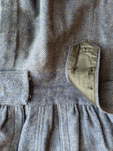 Late Teens-Early Twenties Wool Dress