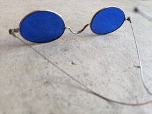 Load image into Gallery viewer, Cobalt Blue 1890s-1900s Tinted Glasses