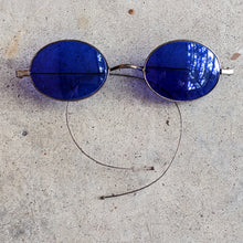 Load image into Gallery viewer, Cobalt Blue 1890s-1900s Tinted Glasses #2