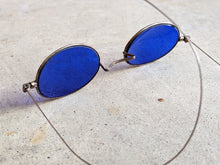 Load image into Gallery viewer, Cobalt Blue 1890s-1900s Tinted Glasses #2