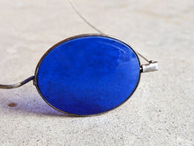 Load image into Gallery viewer, Cobalt Blue 1890s-1900s Tinted Glasses #2