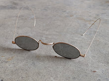 Load image into Gallery viewer, 1890s-1900s Tinted Glasses | Gold Tone Frames