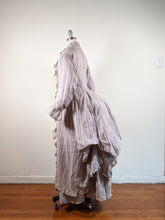 Load image into Gallery viewer, 1880s Cotton Dress + Skirt