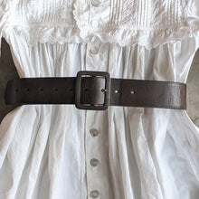 Load image into Gallery viewer, Early Vintage Leather Belt