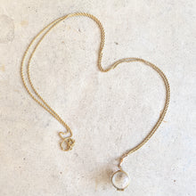 Load image into Gallery viewer, Early 20th c. Pools of Light Locket + Chain