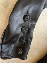 Load image into Gallery viewer, Black Silk Dress c. 1920