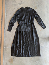 Load image into Gallery viewer, Black Silk Dress c. 1920