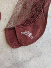 Load image into Gallery viewer, Deadstock 1940s Fishnet Stockings