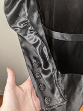 Load image into Gallery viewer, Black Silk Dress c. 1920