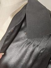 Load image into Gallery viewer, Black Silk Dress c. 1920