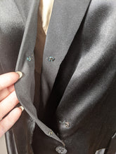 Load image into Gallery viewer, Black Silk Dress c. 1920