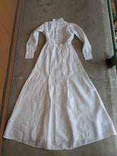 Load image into Gallery viewer, 1900s Whitework Embroidery Dress