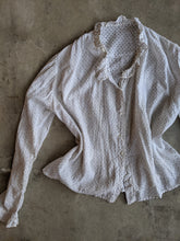 Load image into Gallery viewer, 1900s-1910s Swiss Dot Shirt Waist