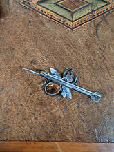 Load image into Gallery viewer, 1900s Sterling Silver Fly or Bee Brooch