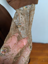 Load image into Gallery viewer, 1908-1909 Red Ochre Silk Dress
