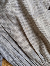 Load image into Gallery viewer, 1900s Black + White Cotton Dress