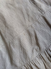 Load image into Gallery viewer, 1900s Black + White Cotton Dress