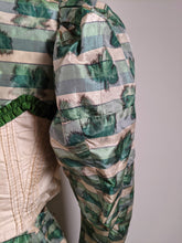 Load image into Gallery viewer, 1890s Green Leaf Pattern Dress | Study + Display