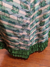 Load image into Gallery viewer, 1890s Green Leaf Pattern Dress | Study + Display