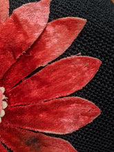Load image into Gallery viewer, 1920s Black + Pink Cloche Hat
