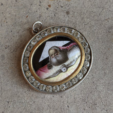 Load image into Gallery viewer, Early 19th c. Rock Crystal Silver Pendant