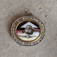 Load image into Gallery viewer, Early 19th c. Rock Crystal Silver Pendant