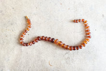 Load image into Gallery viewer, 19th c. Faceted Amber Necklace