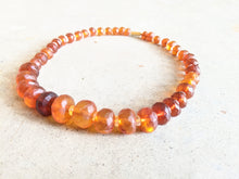 Load image into Gallery viewer, 19th c. Faceted Amber Necklace