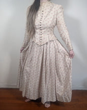 Load image into Gallery viewer, 1880s Soft Cotton Printed Dress