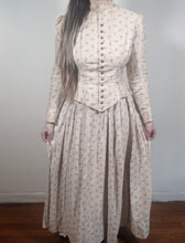 Load image into Gallery viewer, 1880s Soft Cotton Printed Dress