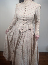 Load image into Gallery viewer, 1880s Soft Cotton Printed Dress