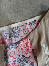 Load image into Gallery viewer, 1920s Silk Floral Dress