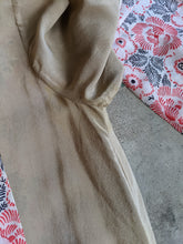 Load image into Gallery viewer, 1920s Silk Floral Dress