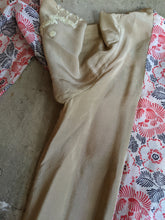 Load image into Gallery viewer, 1920s Silk Floral Dress