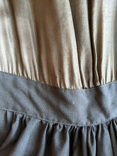 Load image into Gallery viewer, 1910s Black Silk + Wool Dress