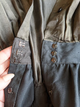 Load image into Gallery viewer, 1910s Black Silk + Wool Dress