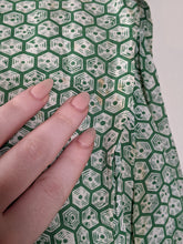 Load image into Gallery viewer, 1930s Rayon Spiderweb Novelty Print Dress