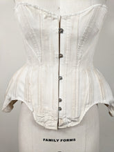 Load image into Gallery viewer, 1900s R&G Tapering Waist Corset | 23"