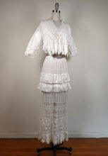 Load image into Gallery viewer, 1910s Flower Motif Lingerie Dress