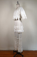 Load image into Gallery viewer, 1910s Flower Motif Lingerie Dress