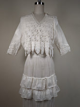 Load image into Gallery viewer, 1910s Flower Motif Lingerie Dress