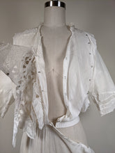 Load image into Gallery viewer, 1910s Flower Motif Lingerie Dress