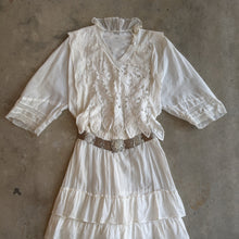Load image into Gallery viewer, 1910s Flower Motif Lingerie Dress