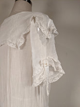 Load image into Gallery viewer, C. 1920s Cotton Gauze Dress