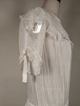 Load image into Gallery viewer, C. 1920s Cotton Gauze Dress