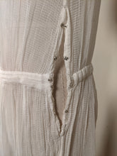 Load image into Gallery viewer, C. 1920s Cotton Gauze Dress