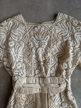 Load image into Gallery viewer, Early 1910s Crochet Lace Dress